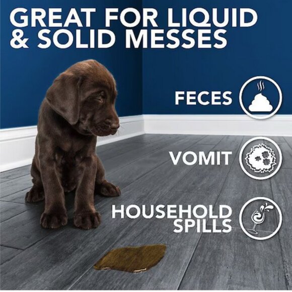 NWT ~ Simple Solution AbzorbITALL Pet Stain & Odor Absorbent Towels, 15 count - Picture 7 of 8